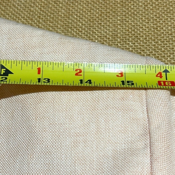 Massimo Dutti Women Linen Blazer Jacket 42 /11 Breathable Luxury Office Minimal - Picture 9 of 13